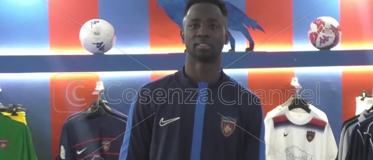 Cosenza, il rammarico di Gyamfi: «Sono rimasto fuori dal progetto»