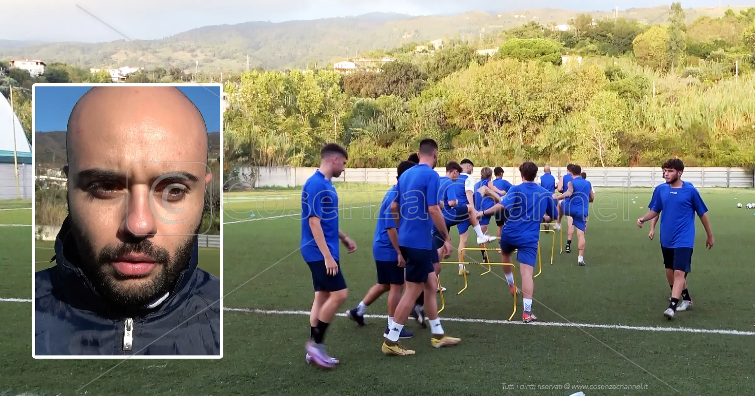 Paolana, mister De Domenico sprona i biancazzurri a migliorarsi ancora