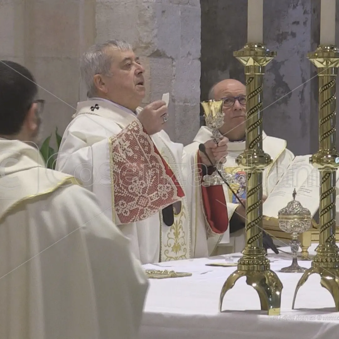 Cosenza, i riti della Settimana Santa presieduti dall’Arcivescovo Checchinato