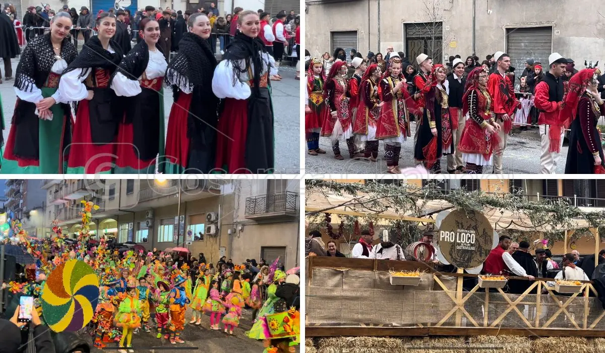 Il maltempo non ferma il \"Carnevale di Castrovillari\": ecco le foto più belle