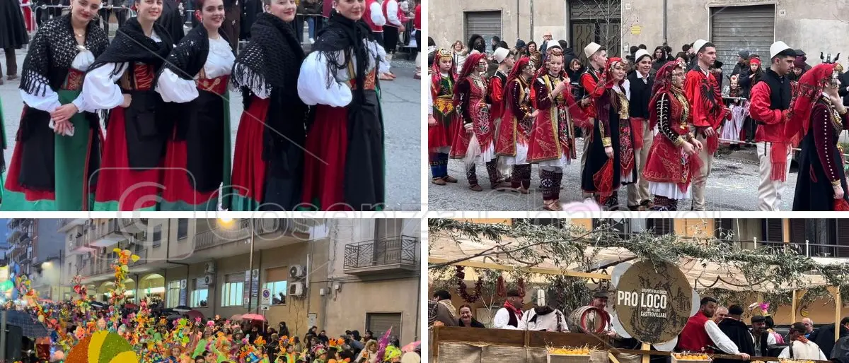 Il maltempo non ferma il \"Carnevale di Castrovillari\": ecco le foto più belle