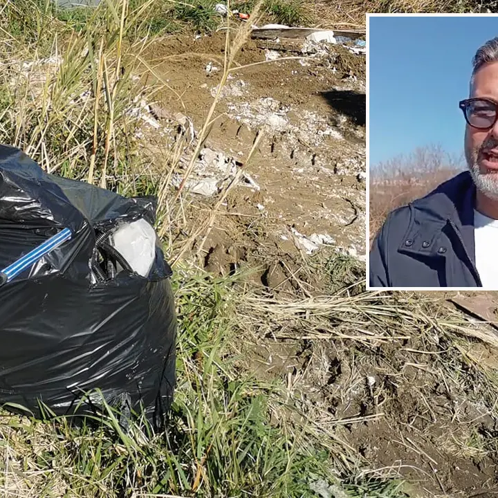 Castrolibero, guerra agli zozzoni. Serra: «Basta rifiuti per strada. Arrivano le telecamere»