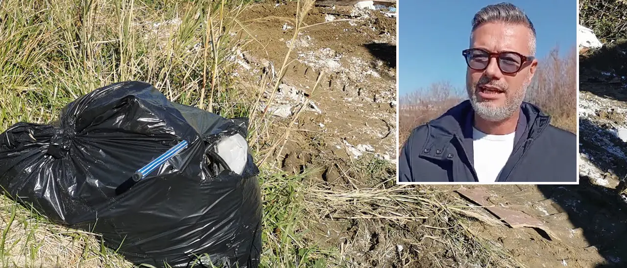 Castrolibero, guerra agli zozzoni. Serra: «Basta rifiuti per strada. Arrivano le telecamere»