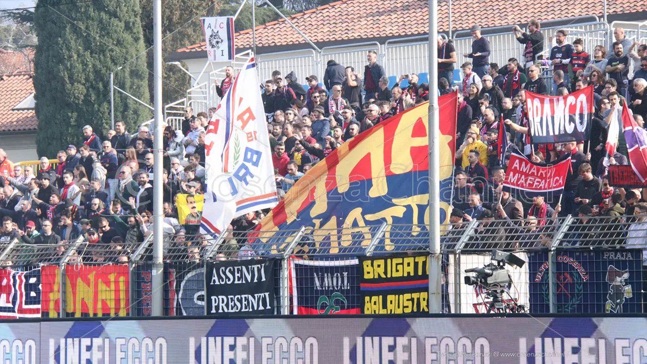 Lecco-Cosenza 1-3: il tabellino del match