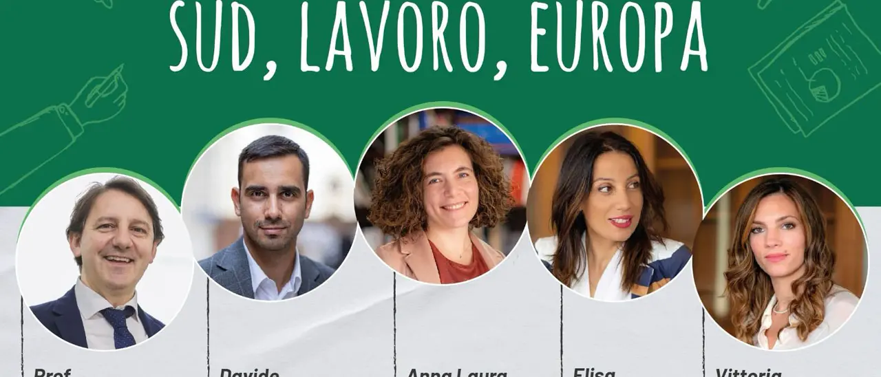 Convegno del M5S su \"Sud, lavoro, Europa\" con Tridico. Parteciperà anche Stasi