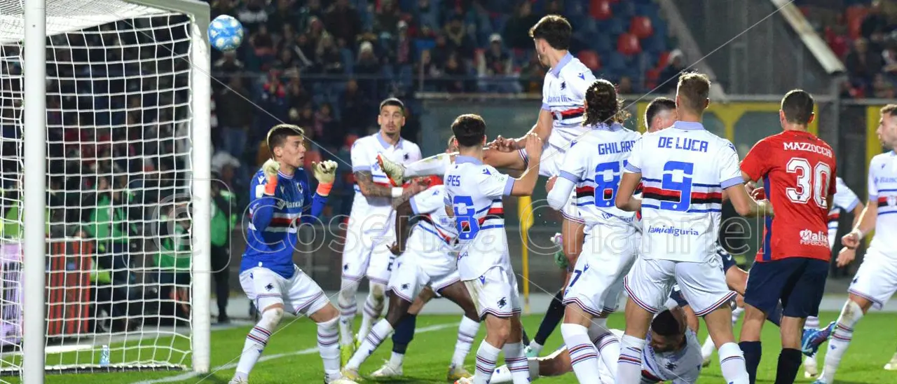 Cosenza, la Sampdoria rovina la festa dei Lupi con Darboe e De Luca