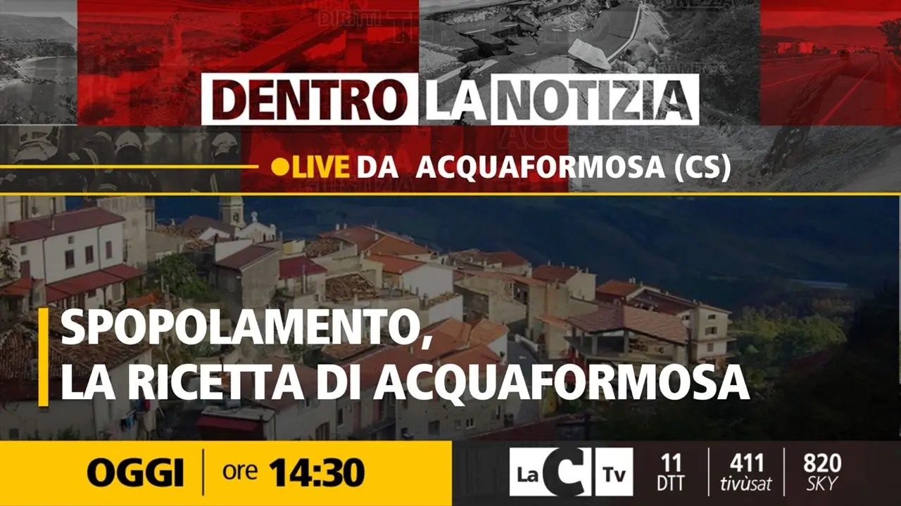 A Dentro la Notizia il modello calabrese di Acquaformosa: contrasto allo spopolamento