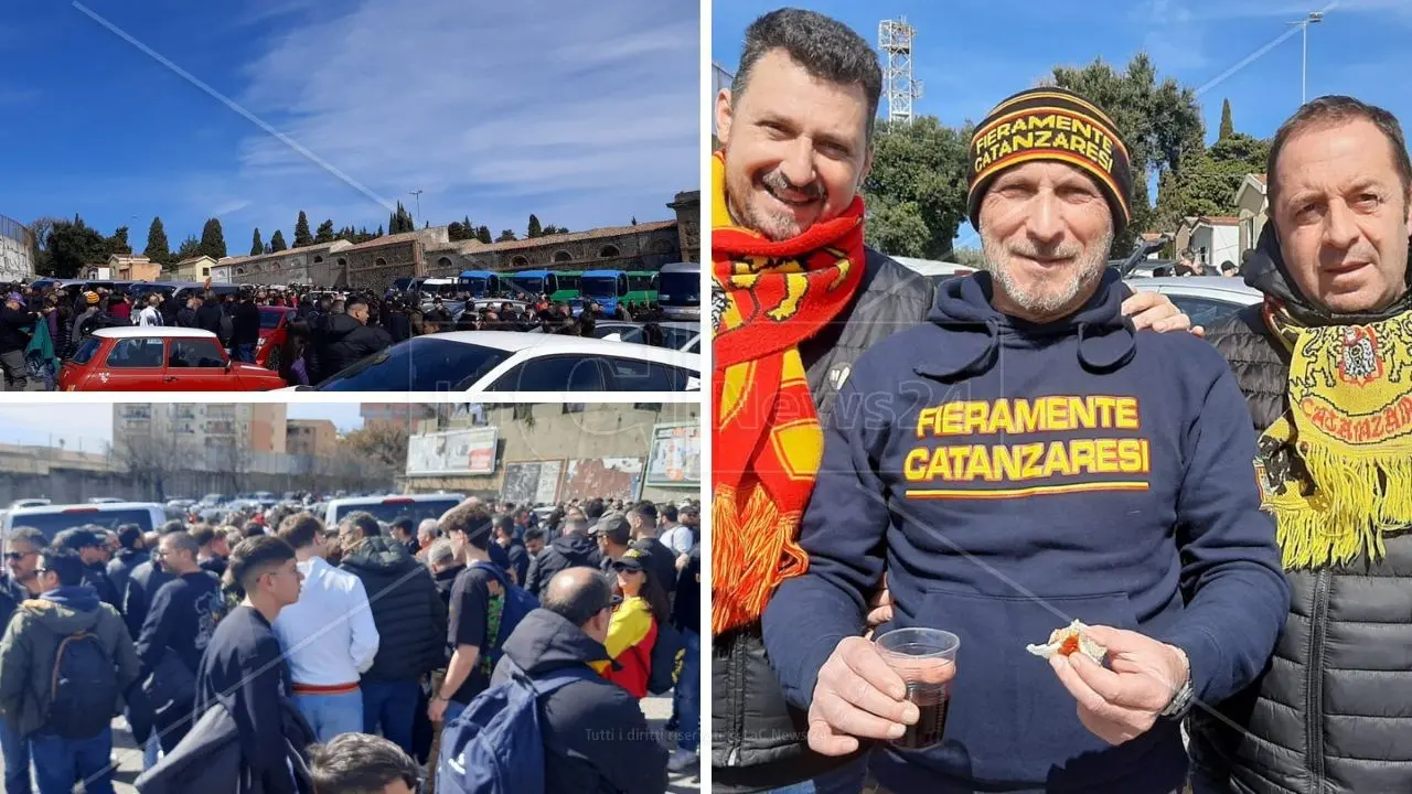Derby contro il Cosenza, da Catanzaro in arrivo circa 800 tifosi