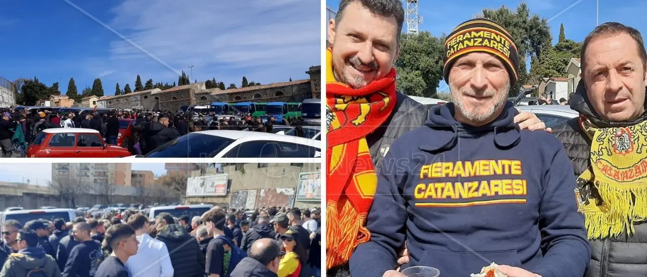 Derby contro il Cosenza, da Catanzaro in arrivo circa 800 tifosi