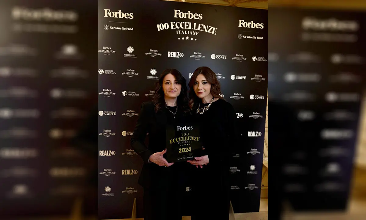 Le tenute Librandi nella gold list di Forbes. Ieri la consegna della targa a Milano