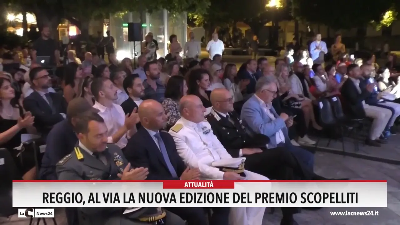 Reggio, al via la nuova edizione del premio Scopelliti