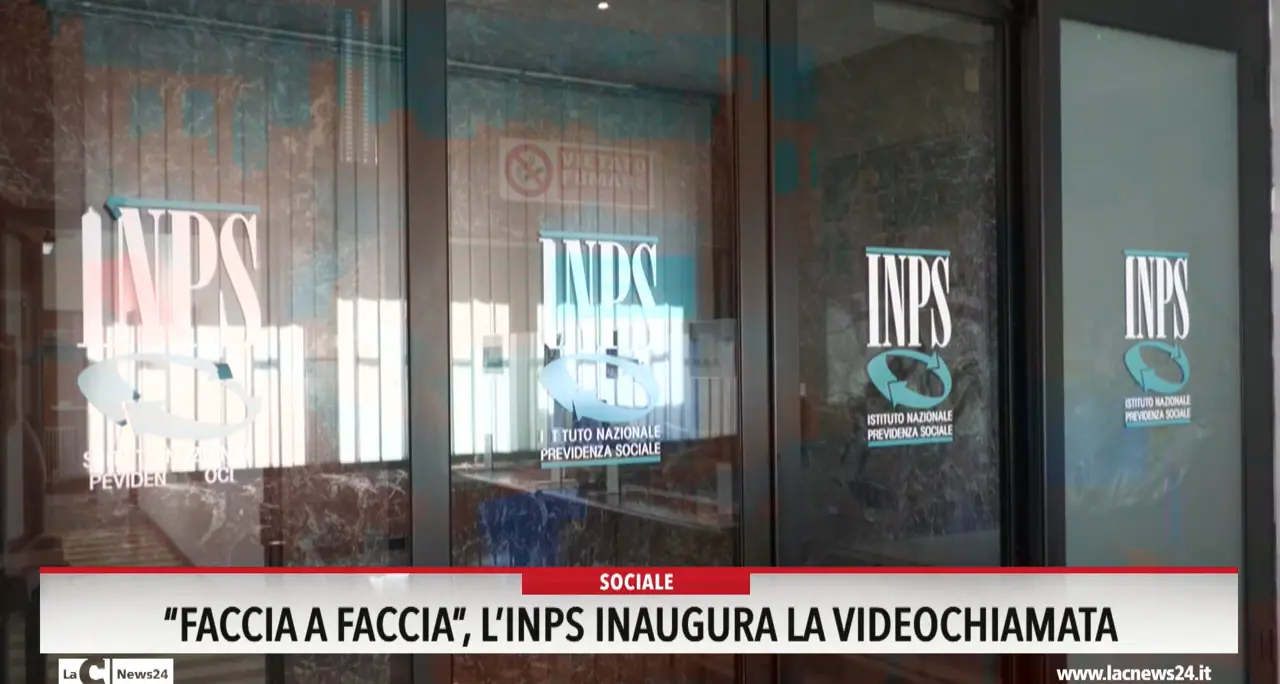 Faccia a faccia, l'Inps inaugura la videochiamata