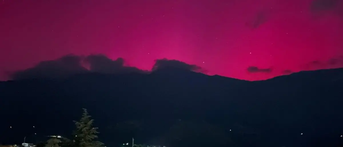 L'Aurora Boreale in Calabria: l'evento straordinario visto da Castrovillari