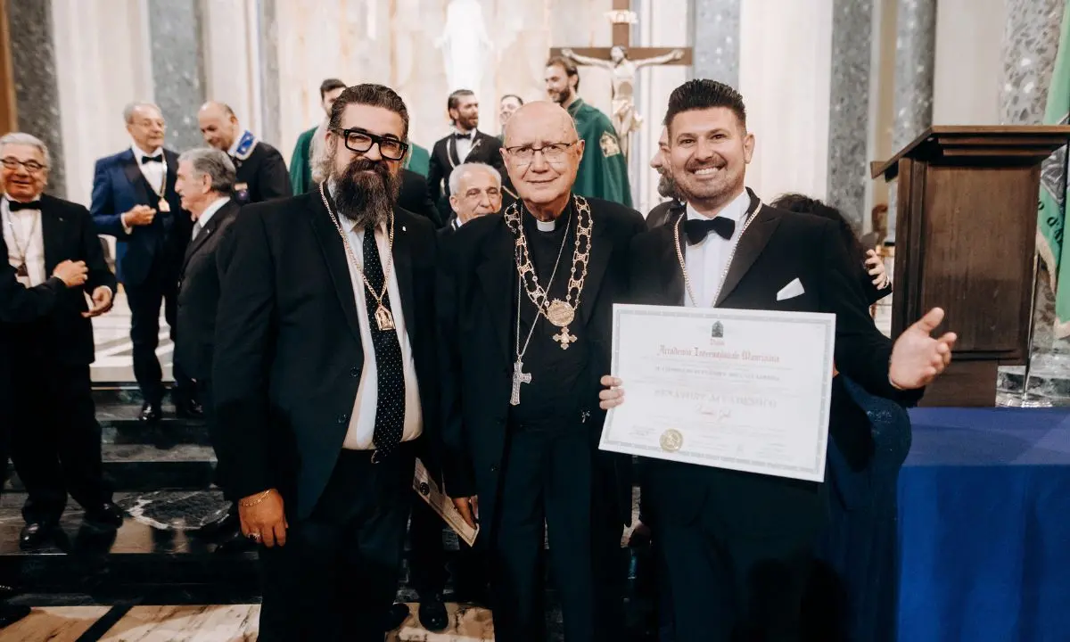 Roberto Gallo insignito della nomina di Senatore Accademico della Nobile Accademia Mauriziana