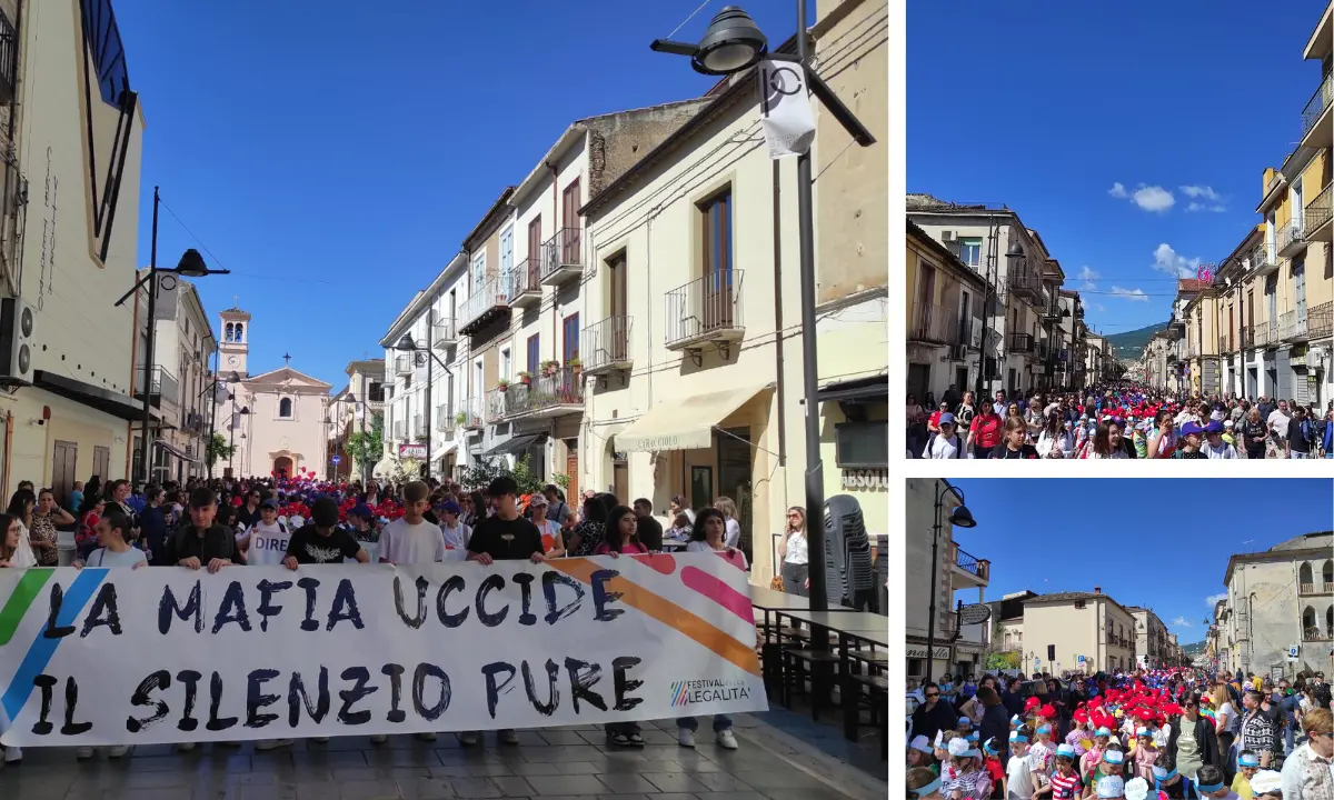Castrovillari, successo per il festival della legalità: 12mila studenti partecipanti per 50 eventi