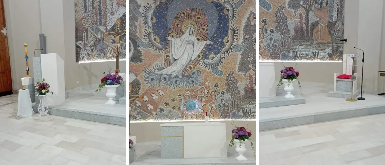 Camigliatello, parroco e fedeli litigano per la rimozione dell'altare ligneo