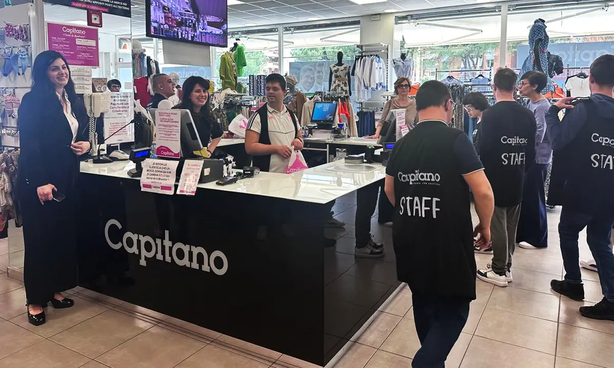 L'azienda Capitano oggi ha ospitato dei commessi molto speciali - FOTO
