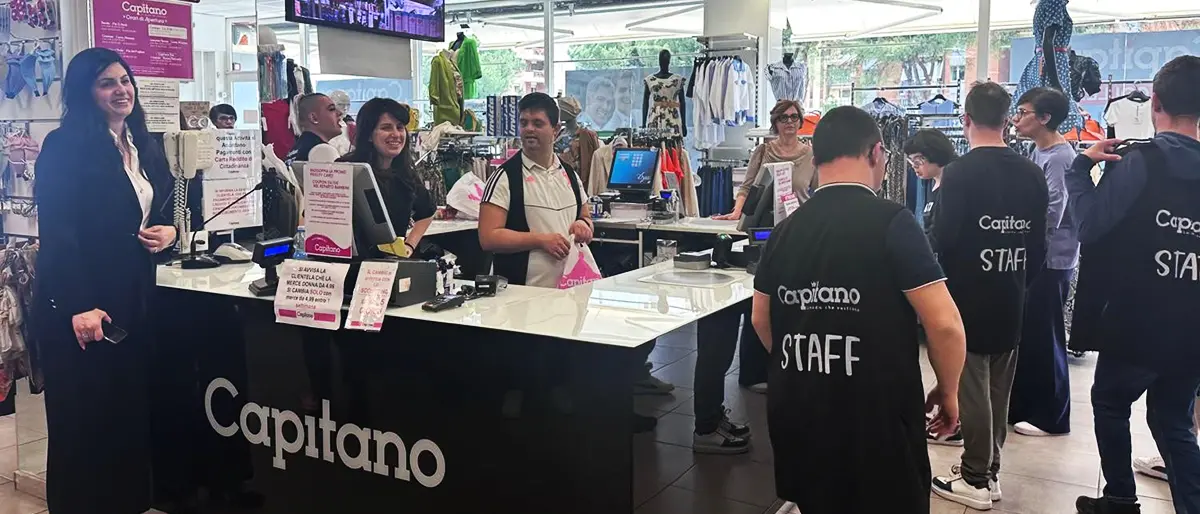 L'azienda Capitano oggi ha ospitato dei commessi molto speciali - FOTO
