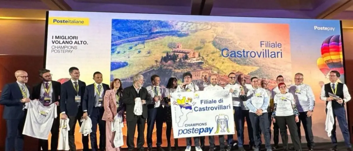 Poste Italiane, premiata a Roma la filiale di Castrovillari