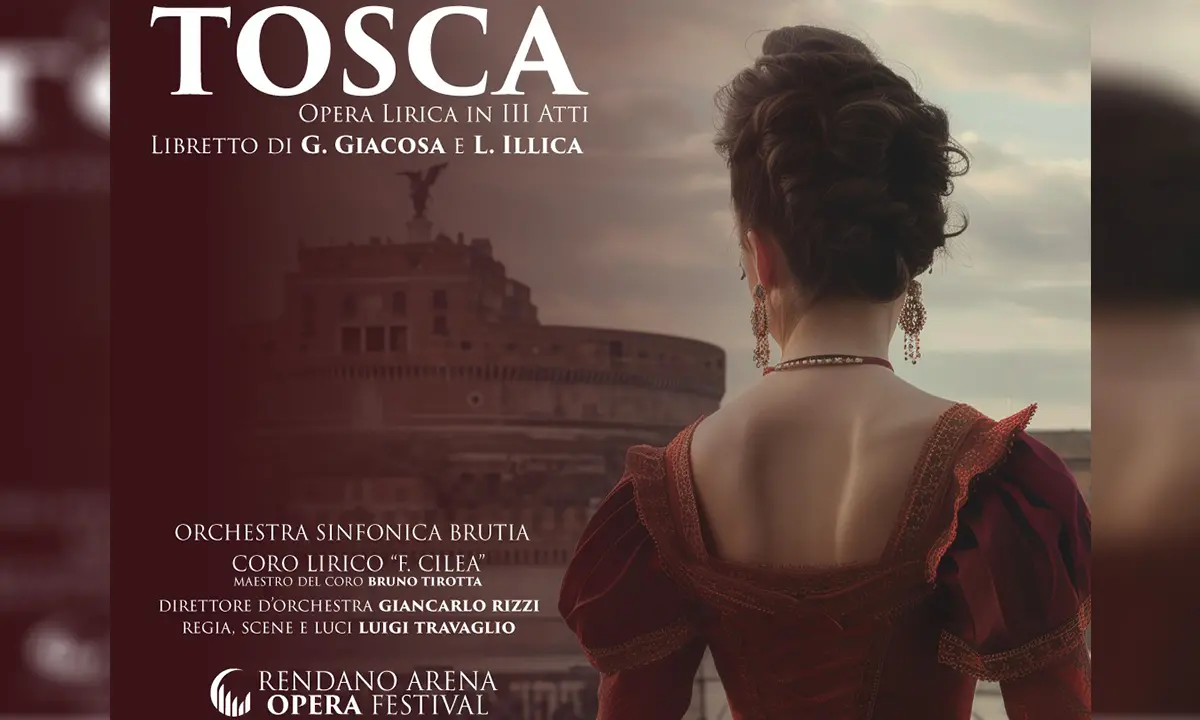 Cosenza, il 18 luglio in scena al Rendano Arena opera arriva la \"Tosca\"