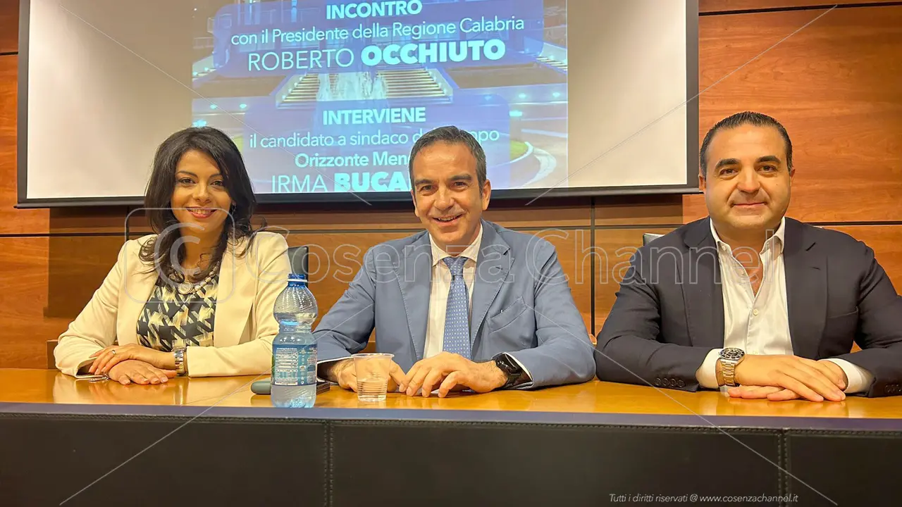 Mendicino, Bucarelli: «Ho toccato il calore della gente in ogni quartiere»