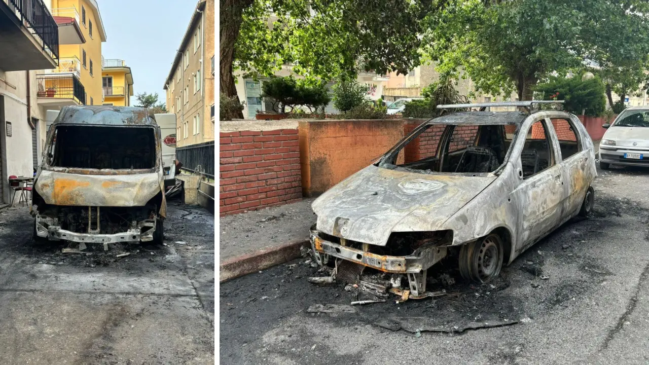 Amantea, data alle fiamme l'auto del consigliere comunale Salvatore Campanella