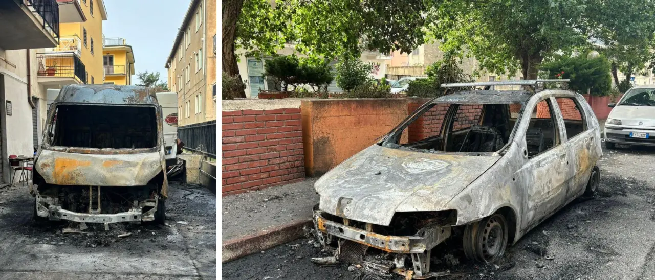 Amantea, data alle fiamme l'auto del consigliere comunale Salvatore Campanella