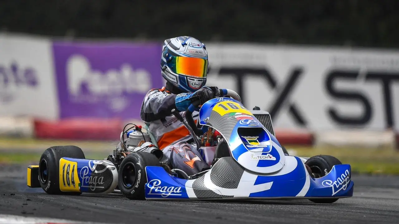 Ermanno Quintieri conquista la pole position nel Campionato Italiano di Karting sul World Circuit La Conca