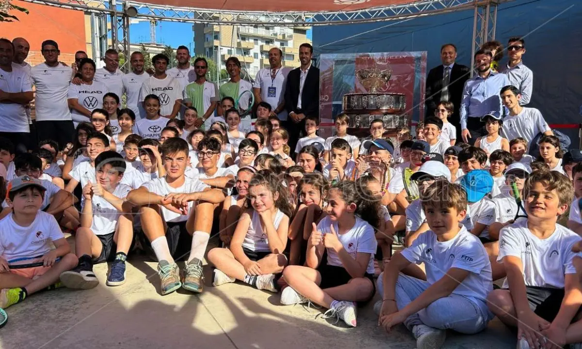 Rende, la Coppa Davis fa tappa al Chiappetta sport village