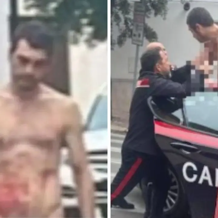 Shock a San Giovanni Rotondo, uccide una 80enne e gira nudo per strada