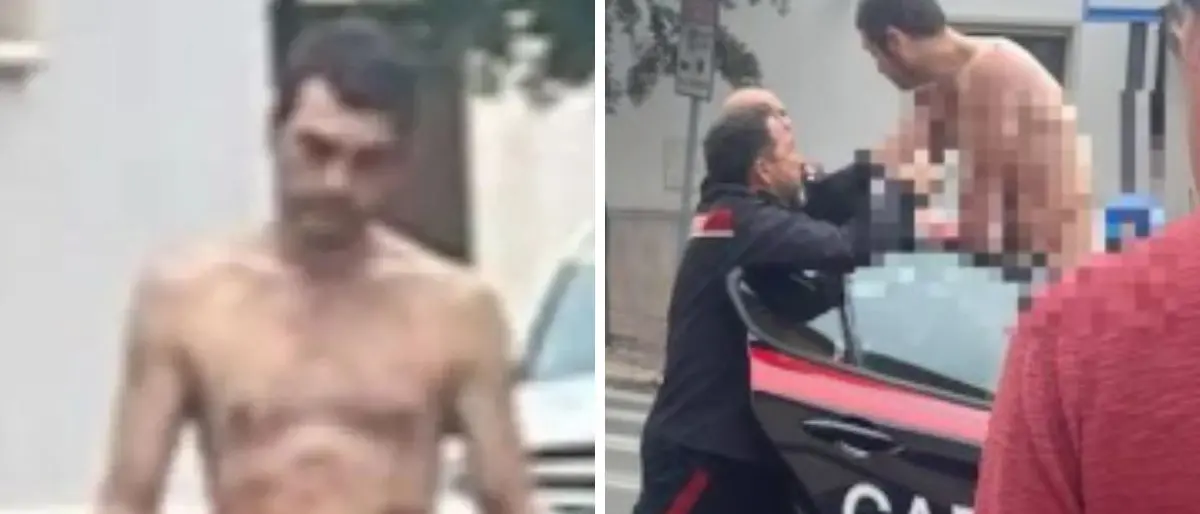 Shock a San Giovanni Rotondo, uccide una 80enne e gira nudo per strada