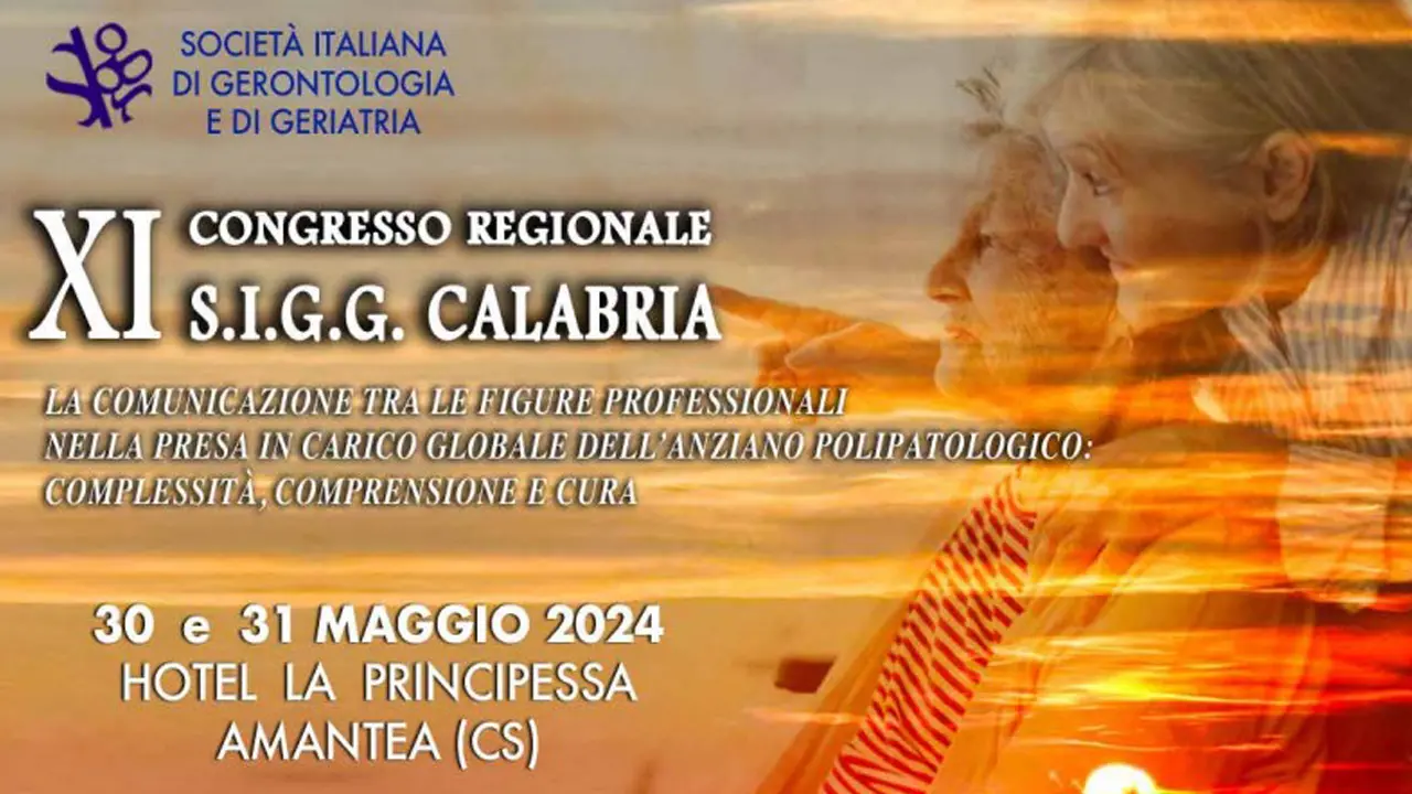 Amantea, XI congresso regionale della Società Italiana di Gerontologia e Geriatria