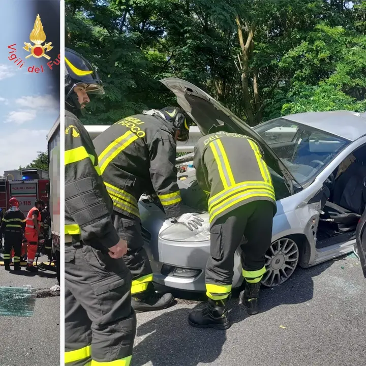 Rogliano, tragedia sull'A2. Scontro tra due mezzi: un morto e due feriti