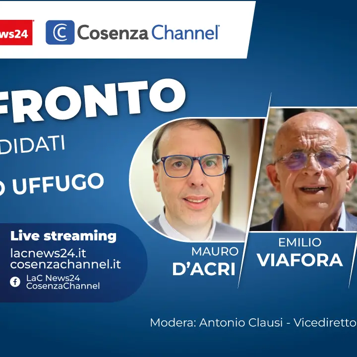 Cosenza Channel e LaC News24 a Montalto Uffugo per il confronto tra i candidati a sindaco