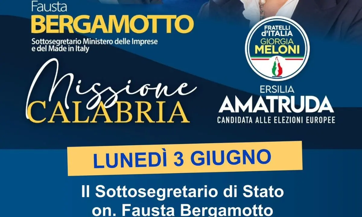 Il Sottosegretario Fausta Bergamotto incontra a Falerna gli imprenditori calabresi