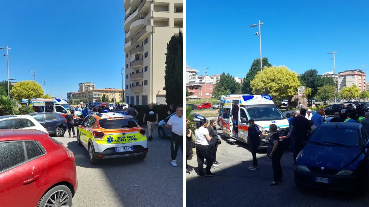 Cosenza, uomo investito da un'auto: sul posto due ambulanze