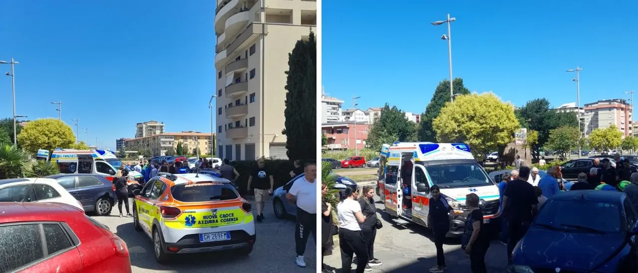 Cosenza, uomo investito da un'auto: sul posto due ambulanze