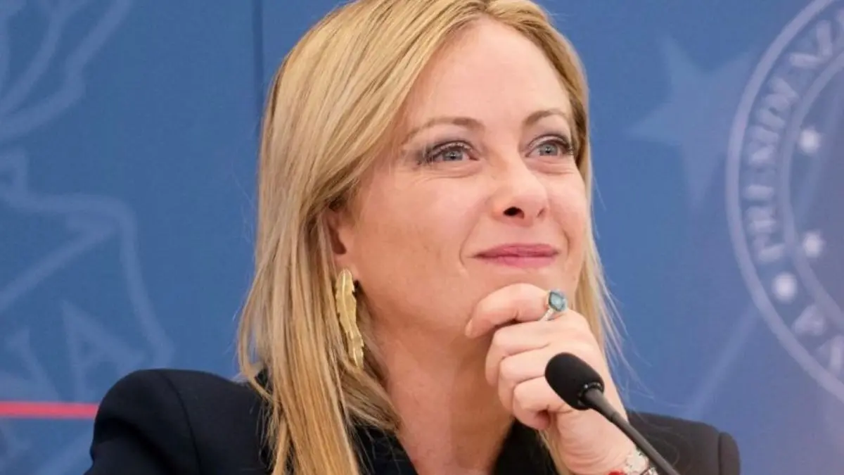 Il premier italiano Giorgia Meloni