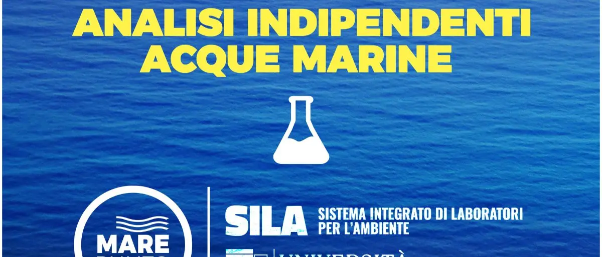 Analisi indipendenti delle acque marine, convenzione con il laboratorio di Chimica dell'ambiente e il Dipartimento Ctc dell'Unical