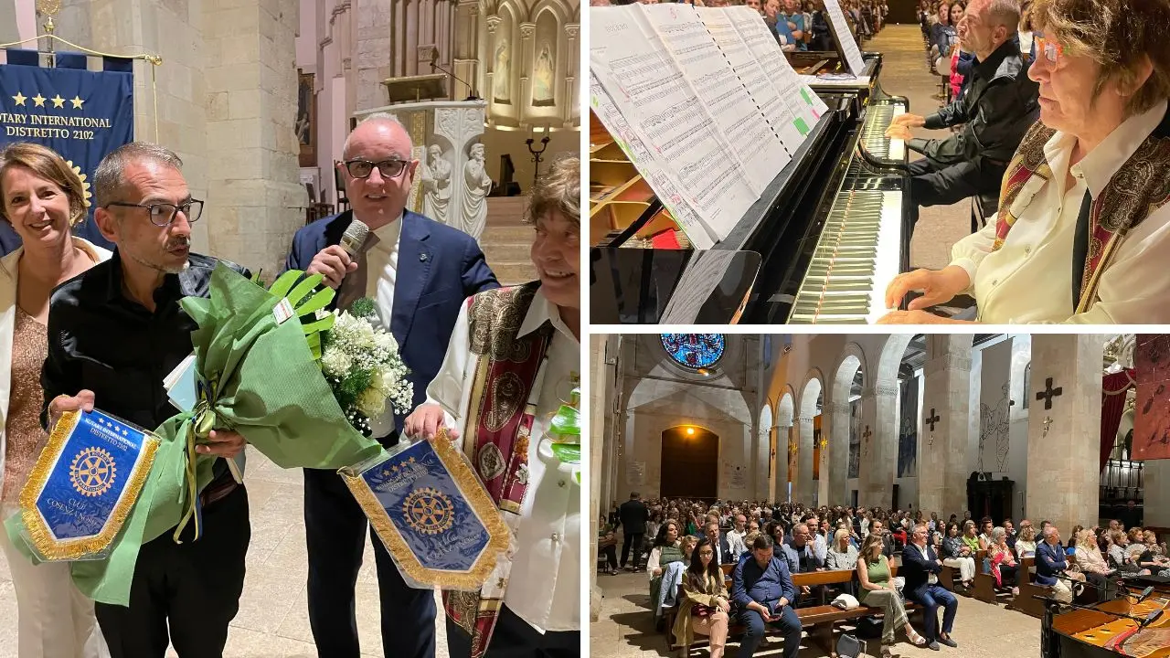 Il Duomo ospita il concerto solidale organizzato dal Rotary club Cosenza Nord