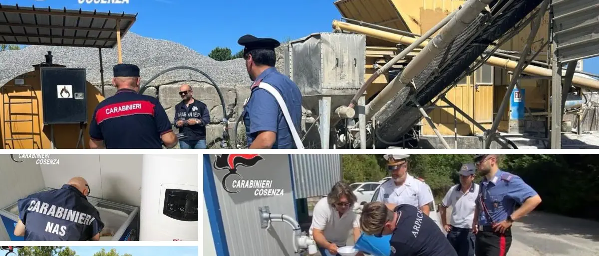 Operazioni dei carabinieri a Scalea e San Nicola Arcella: controlli ambientali e sicurezza