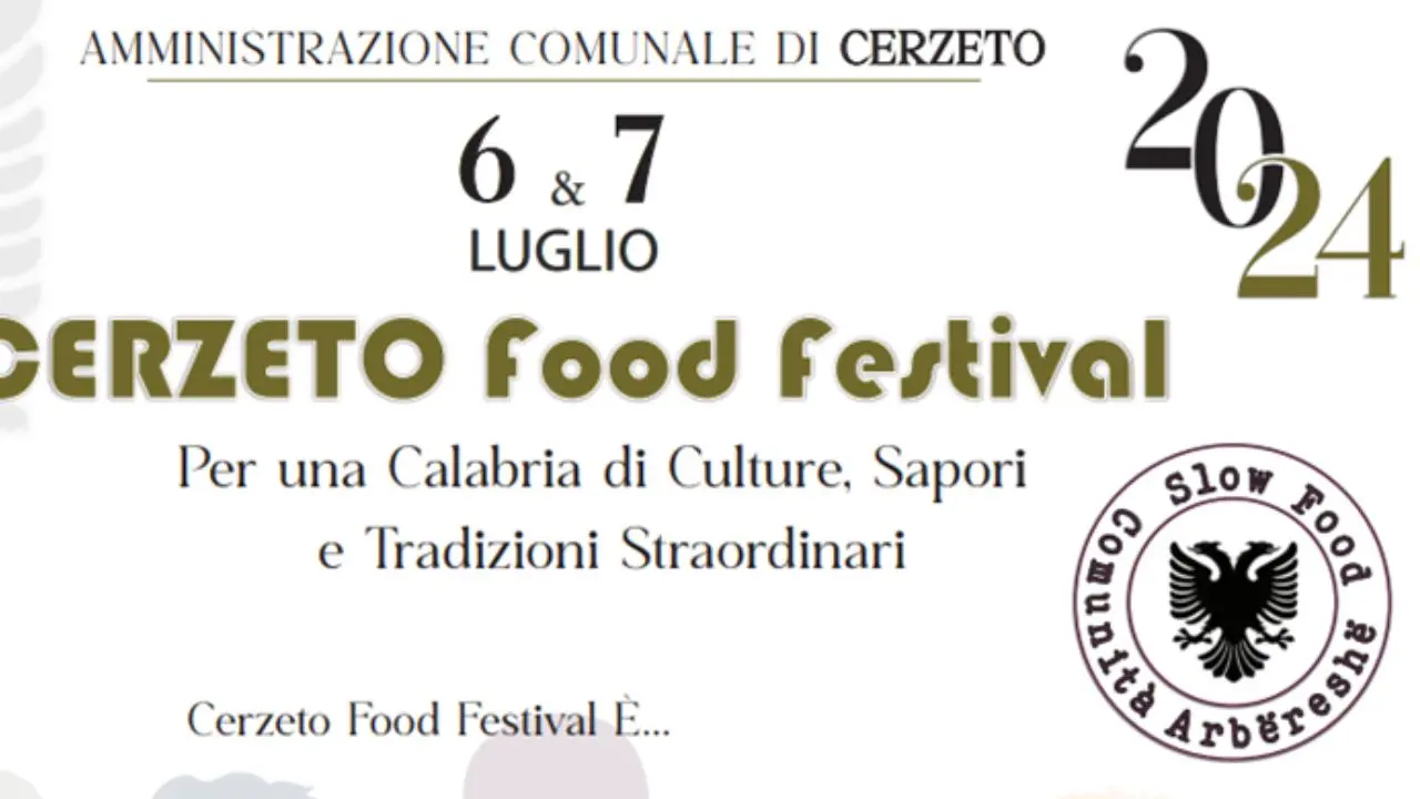 Cerzeto Food Festival: cibo, cultura e tradizioni all'insegna dell'Arberia