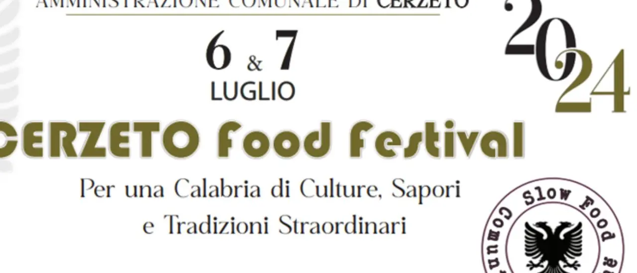 Cerzeto Food Festival: cibo, cultura e tradizioni all'insegna dell'Arberia