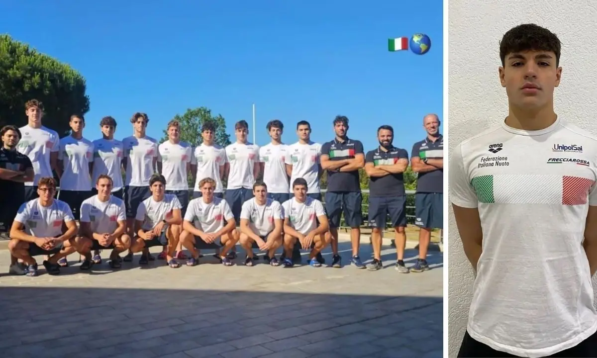 Il pallanuotista cosentino De Simone in Argentina con l'Italia under 18