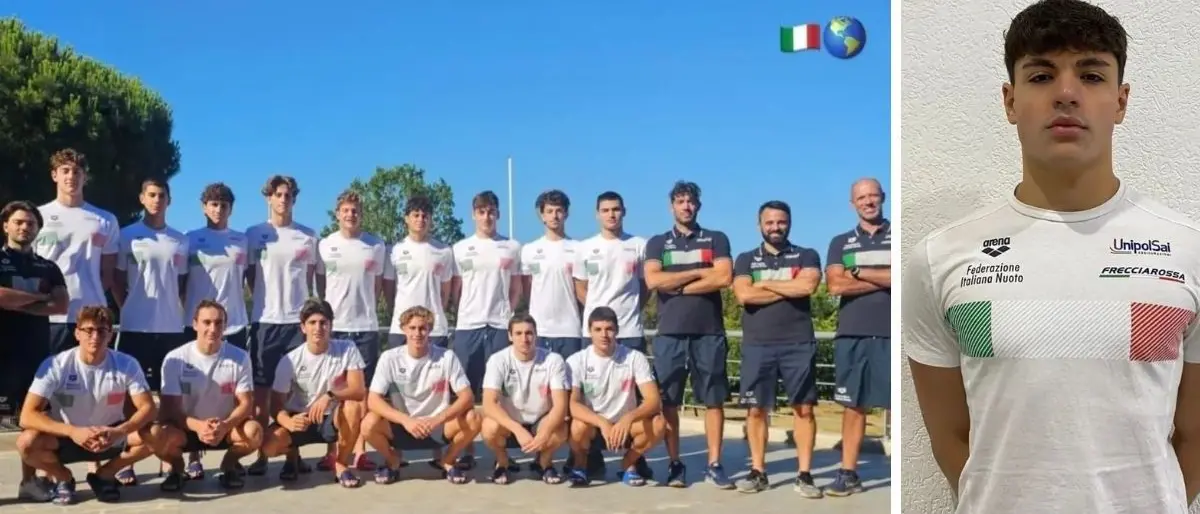 Il pallanuotista cosentino De Simone in Argentina con l'Italia under 18
