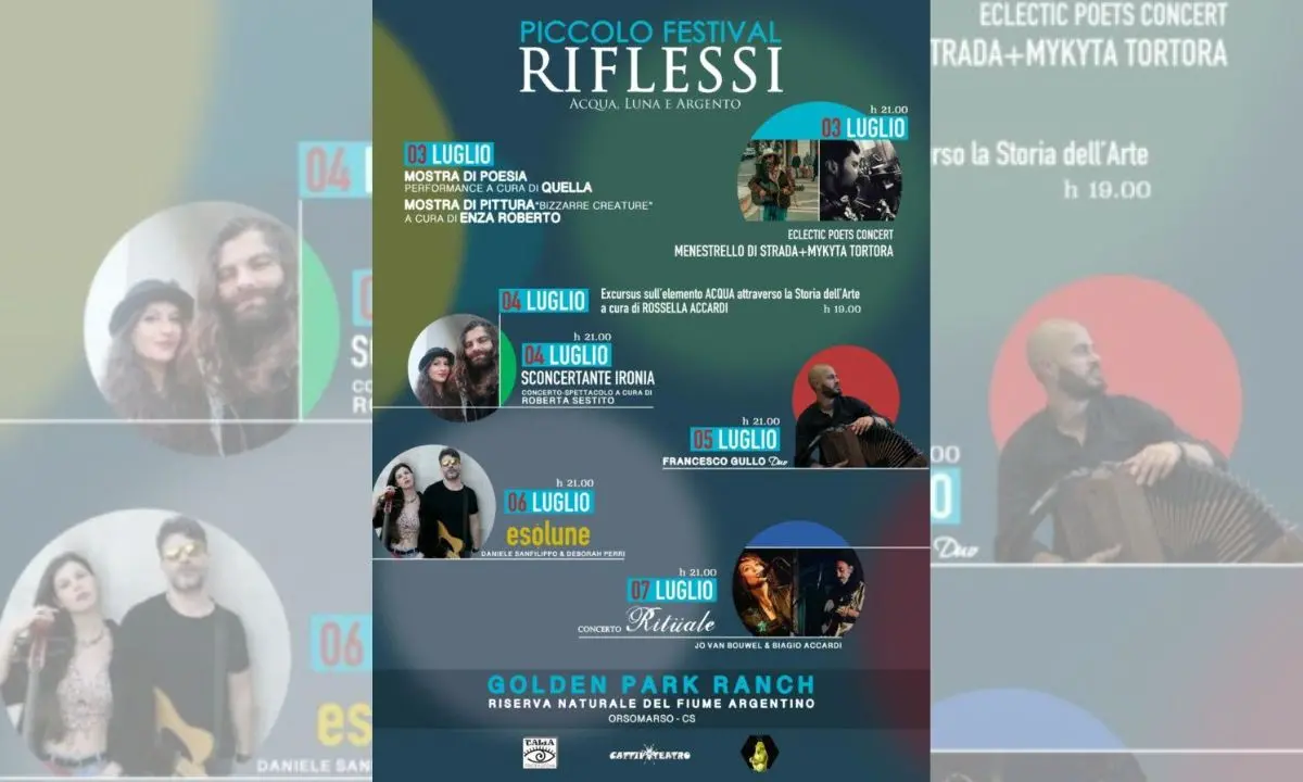 Orsomarso, quattro giorni di musica e cultura all'Argentino
