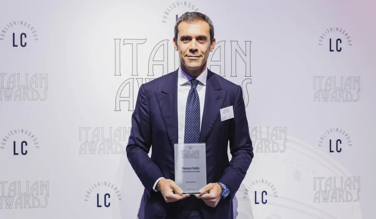Vincenzo Fedele premiato come miglior avvocato dell’anno ai Legalcommunity Italian Awards