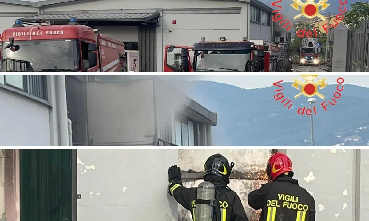 Settimo di Montalto Uffugo, incendio in un capannone: non si esclude alcuna pista