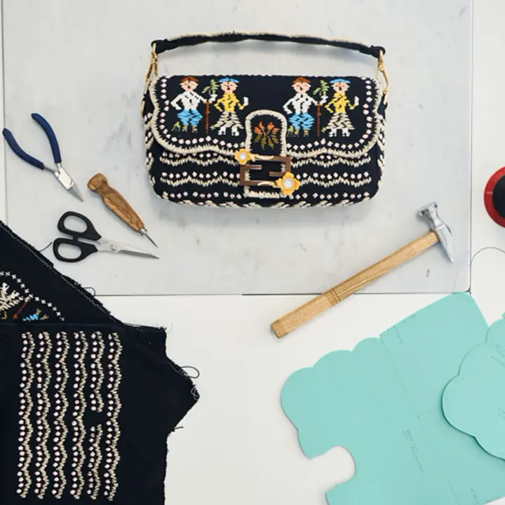 Fendi e Celestino: la tradizione tessile della Sila rivive nelle baguette di lusso