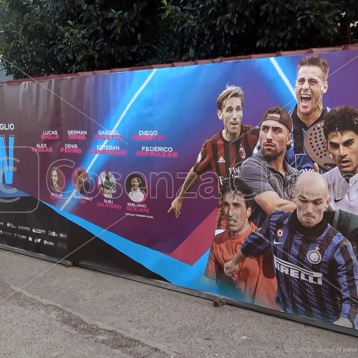 Padel Show a Paola, Cambiasso, Perotti e Altomare al Chianello Sport Center